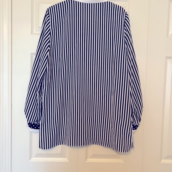 Jo Hardin stripped blouse with side vents - Picture 3 of 7